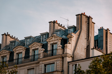 Parisian rooftops, Gros-Caillou.