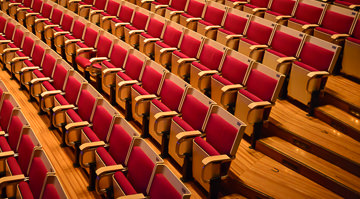 Concert Hall seats.